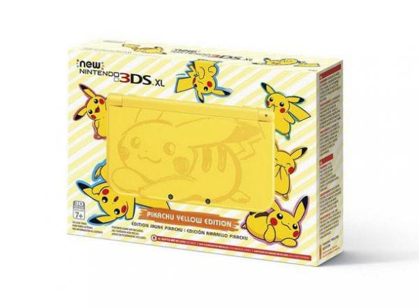 Console Nintendo New 3DS XL Pikachu Yellow Edition