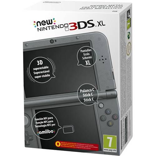 Console Nintendo New 3DS XL Preto