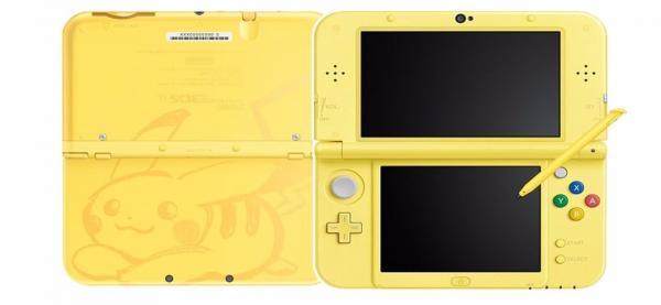 Console Nintendo New 3ds Xl Yellow Pikachu Edition