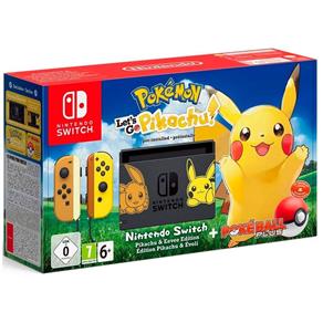 Console Nintendo Switch 32GB Bundle Pokemon Lets Go Pikachu