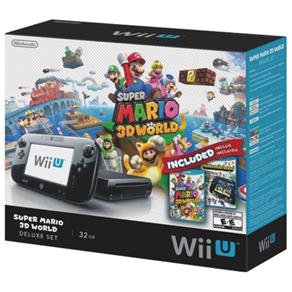 Console Nintendo Wii U 32GB Deluxe, Mario 3D World, Nintendo