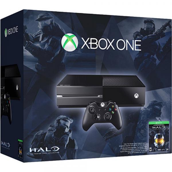 Console Oficial Microsoft Xbox One, Preto, HD 500GB + Controle Wireless + Jogo Halo The Master Chief - Microsoft Xbox One