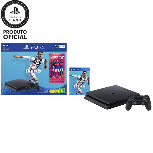 Tudo sobre 'Console PlayStation 4 1TB Bundle + Game Fifa 19 - Sony'