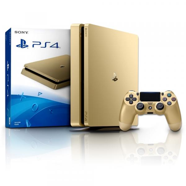 Console Playstation 4 1tb Gold Slim Sony Ps4
