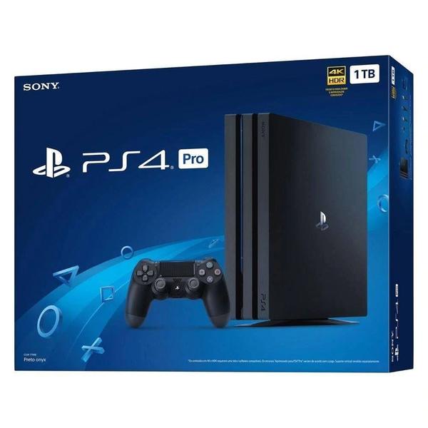 Console PlayStation 4 Pro 1TB - Ps4 Pro - Sony