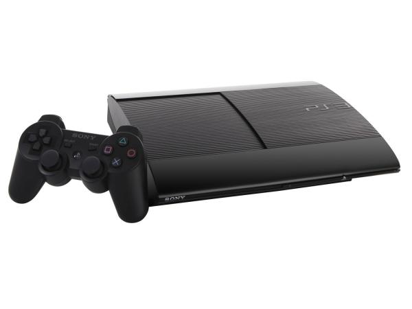 Console PlayStation 3 Slim 500GB Sony - 1 Controle Sem Fio Dualshock 3
