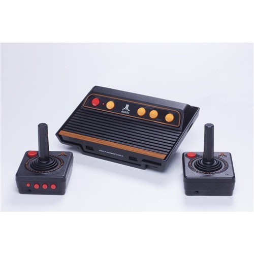 Console Retro Atari Flashback 9 Gold Deluxe Game com 120 Jogos Tec Toy