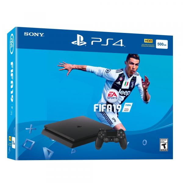 Console Sony Playstation 4 Slim 500gb + Fifa 2019