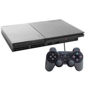Console Sony PlayStation 2 Slim Preto - PS2