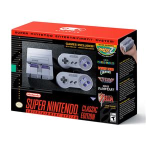 Console Super Nintendo Classic Edition + 21 Jogos na Memória