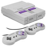 Console Super Nintendo Classic Edition com 21 Jogos Bivolt - Branco/roxo