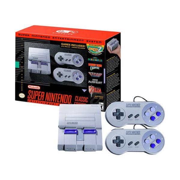 Console Super Nintendo Classic Edition + 2 Controles + 21 Jogos (Digitais)