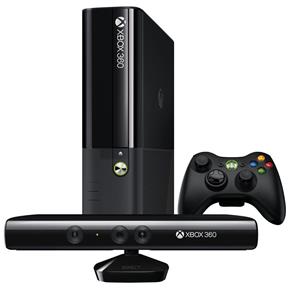 Console Xbox 360 4GB com Kinect e Controle Sem Fio
