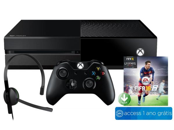 Console Xbox One 1TB com Controle Microsoft - Fifa 16 Via Download e 1 Ano de EA Access