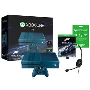 Console Xbox One 1TB Edição Exclusiva Forza 6 (Download Via Xbox Live) + Xbox Live Gold - 3 Meses