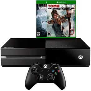Console Xbox One 1TB + 2 Jogos Tomb Raider (Via Download) + 1 Controle Sem Fio