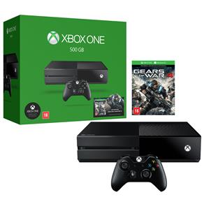 Console Xbox One 500GB - Gears Of War 4 (Download) - Preto