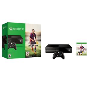 Console Xbox One 500GB + Jogo FIFA 15 (Download Via Xbox Live) - Preto