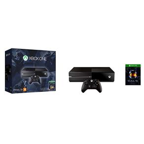 Console Xbox One 500GB + Jogo Halo The Master Chief Collection (Download Via Xbox Live) - Preto