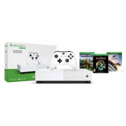 Console Xbox One S 1TB All - Digital Edition - Minecraft, Sea Of Thieves - Forza Horizon 3