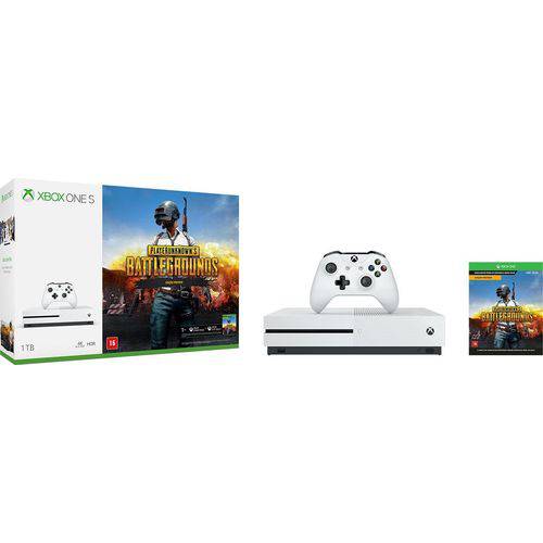 Console Xbox One S 1tb + Battlegrounds +game Pass + Live G.
