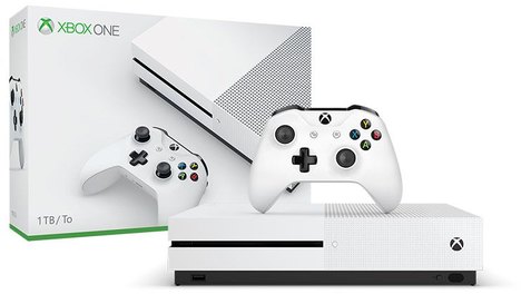 Console Xbox One S - 1Tb - Branco - Microsoft