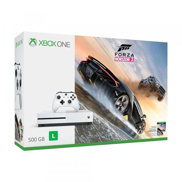 Console Xbox One S 1TB com Forza Horizon 3 - Microsoft
