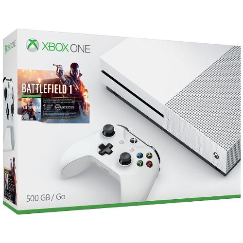 Console Xbox One S 500gb Battlefield 1 - Microsoft - Microsoft