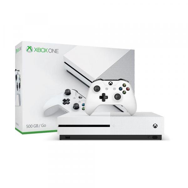 Console Xbox One S 500GB Branco - Microsoft