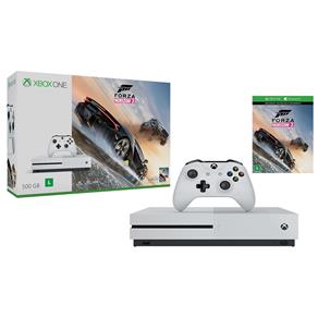 Console Xbox One S 500GB - Edição Forza Horizon 3 (Download) - Branco