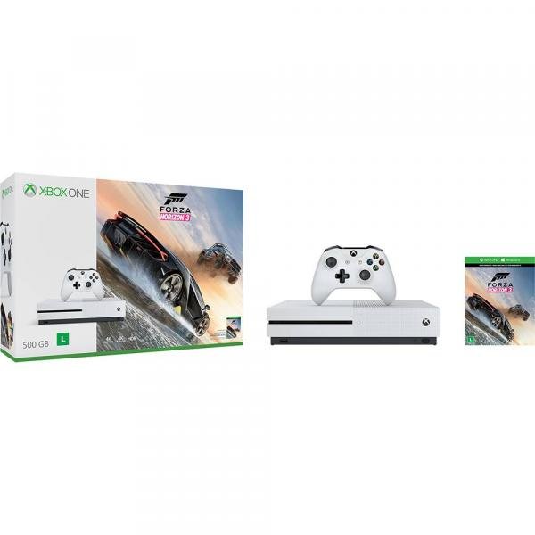Console Xbox One S 500gb + Game Forza Horizon 3 Microsoft