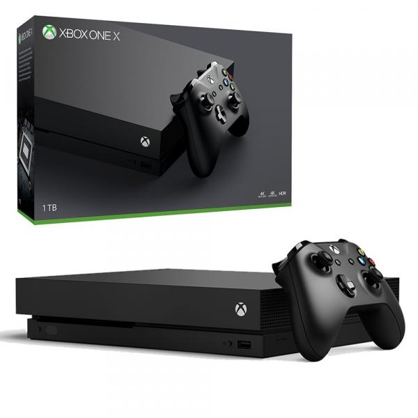 Console Xbox One X 1TB 4K+ Controle Sem Fio - Microsoft