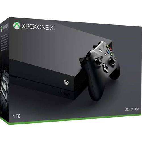 Console Xbox One X 1tb Preto