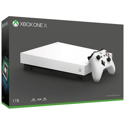 Console Xbox One X 1tb White Whitenew