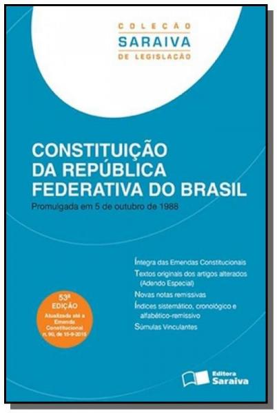 Constituicao da Republica Federativa do Brasil: 02 - Grupo Somos