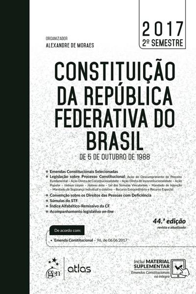 Constituição da República Federativa do Brasil - de 5 de Out - Atlas Editora