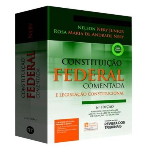 Constituicao Federal Comentada e Legislacao Constitucional - 06 Ed