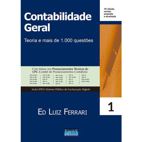 Contabilidade Geral - 15ª Edição (2018)