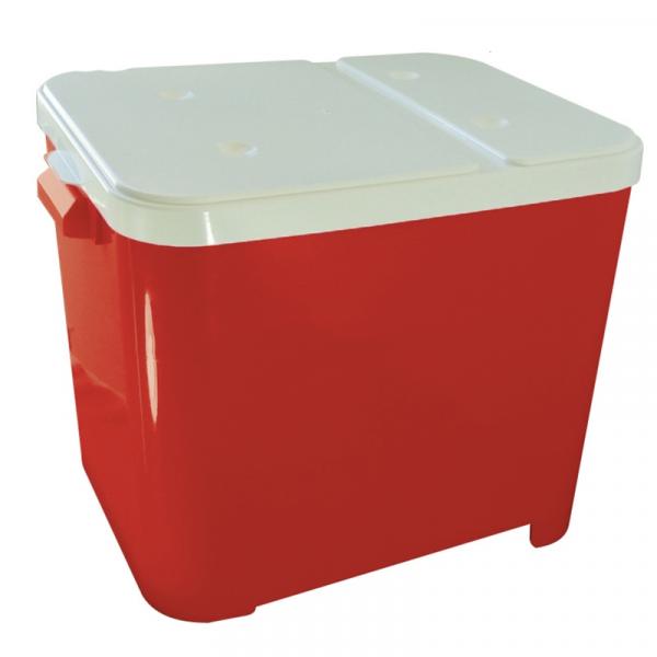 Container Porta Ração Furacão Pet 15 Kg Vermelho