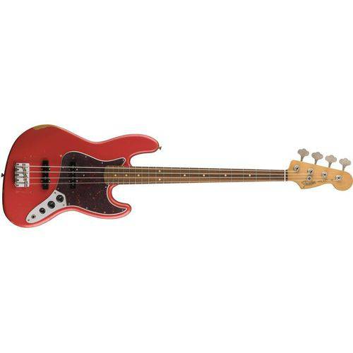 Tudo sobre 'Contrabaixo Fender 013 1813 - Road Worn 60 Jazz Bass Pau Ferro - 340 - Fiesta Red'