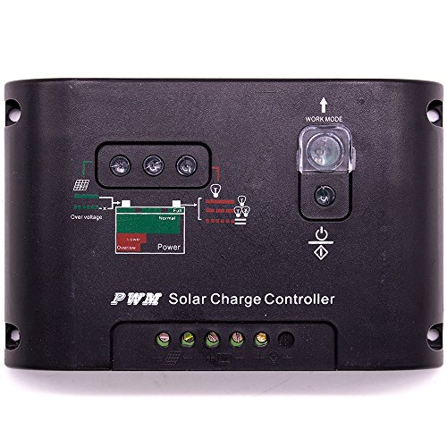 Controlador Carga 20A 12v/24v Regulador Sistema Painel Solar