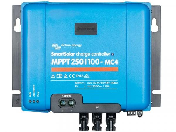 Controlador Carga Bateria Solar Victron Centrium ENERGY SCC125110310 Bluesolar MPPT 250V 100A 12/24/48V MC4 SMART ENERGY