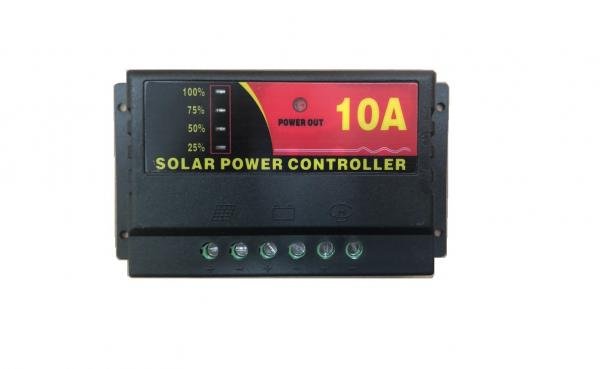 Controlador de Carga 10a 12v/24v Regulador Sistema Solar Lp - Gilgal
