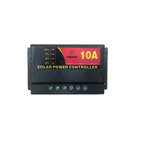 Controlador de Carga 10a 12v/24v Regulador Sistema Solar Lp