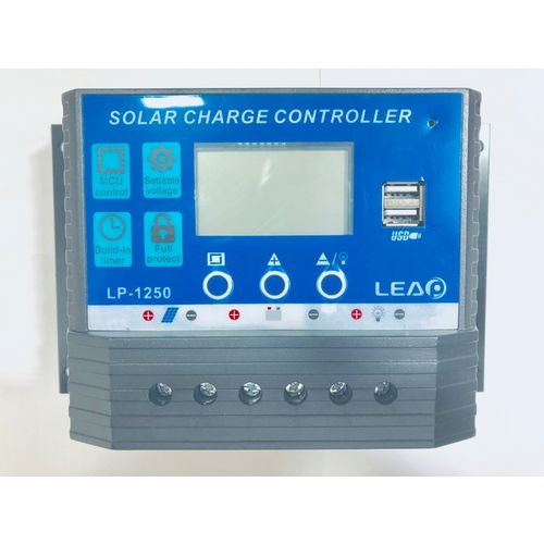 Controlador de Carga 60a 12v/24v Regulador Sistema Solar Lp
