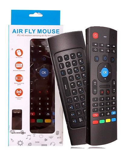 Controle Air Mouse Mini Teclado Wireless Smart Tv Pc Tv Box