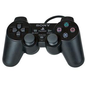 Controle Analógico Sony Dualshock 2 Preto - PS2
