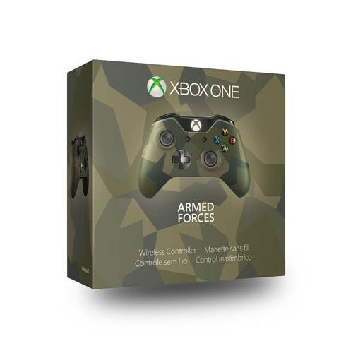 Tudo sobre 'Controle Armed Forces Xbox One'