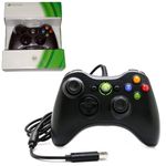Controle com Fio Compatível com Pc / Xbox 360
