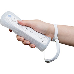 Controle Compatível Nitendo Wii Branco C/ Vibração e Som - Smart